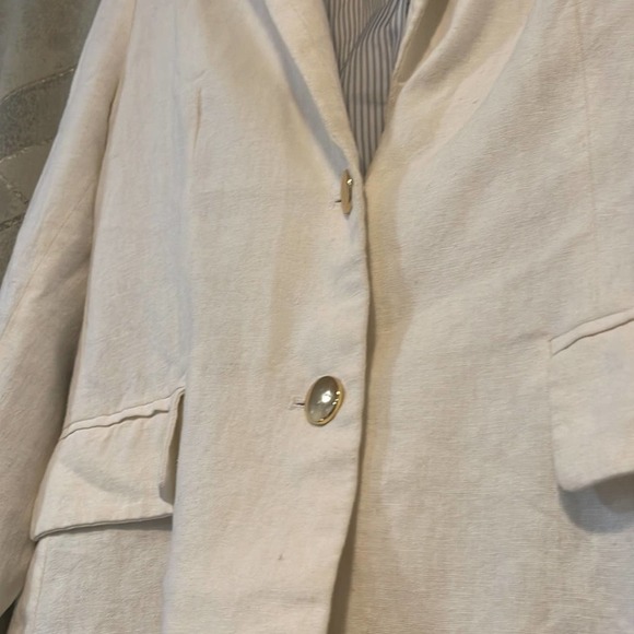 Harve Benard | Linen blend blazer size 8 - Picture 3 of 7